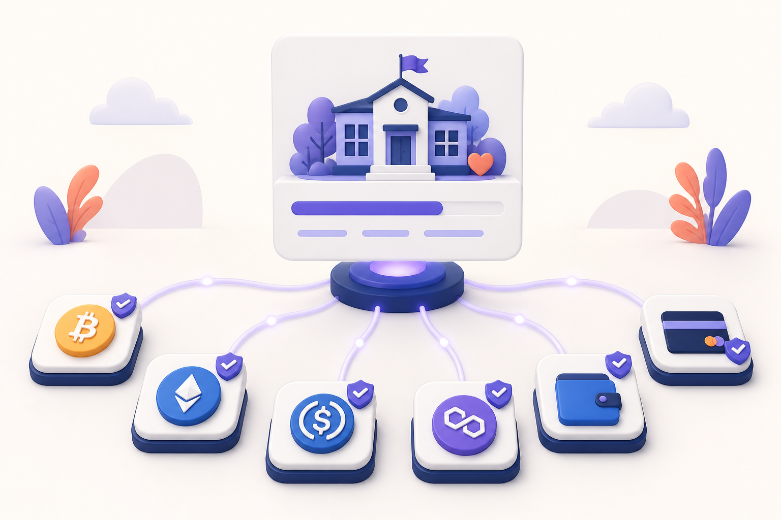 Secure payment options for project support